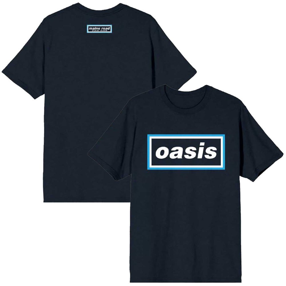 OASIS オアシス (10月 来日 記念 ) - Maine Road Event Logo / バックプリントあり / Tシャツ / メンズ - PGS